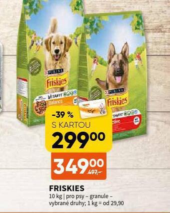 Terno Friskies granule pro psy nabídka