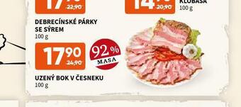 Terno Uzený bok v česneku nabídka