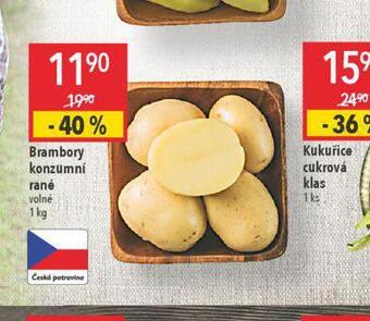 Globus Brambory konzumní rané nabídka