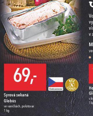Globus Syrová sekaná nabídka