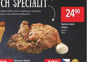 Globus Vepřová špička pečená nabídka