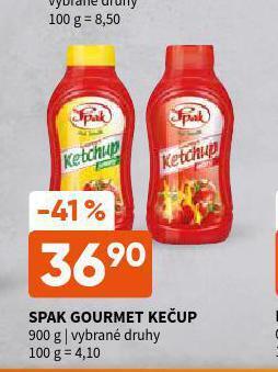 Terno Spak gourmet kečup nabídka