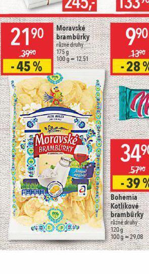 Globus Moravské brambůrky nabídka