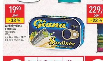 Globus Sardinky giana a makrela nabídka