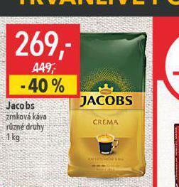 Globus Jacobs zrnková káva nabídka