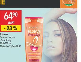 Globus Loreal elseve šampon, balzám nabídka