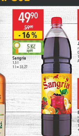 Globus Sangria nabídka