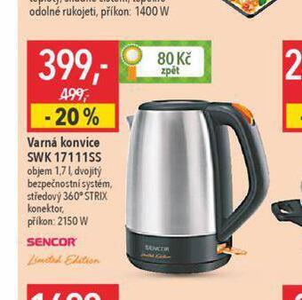 Globus Varná konvice sencor nabídka