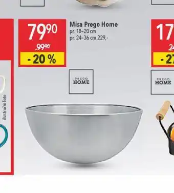 Globus Mísa prego home nabídka