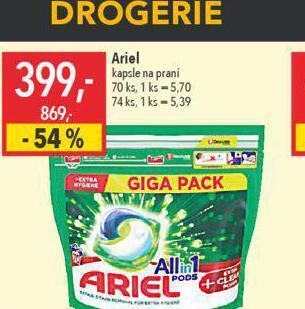 Globus Ariel kapsle na praní nabídka