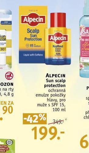 Rossmann Alpecin šampon nabídka