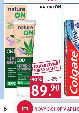 Rossmann Natureon zubní pasta nabídka