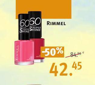 Rossmann Rimmel lak na nehty nabídka