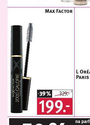 Rossmann Max factor řasenka nabídka