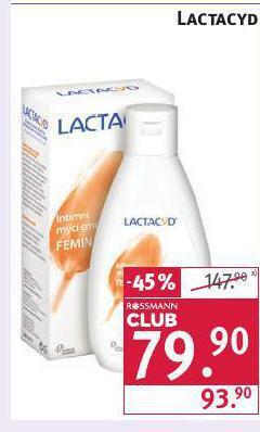 Rossmann Lactacyd nabídka