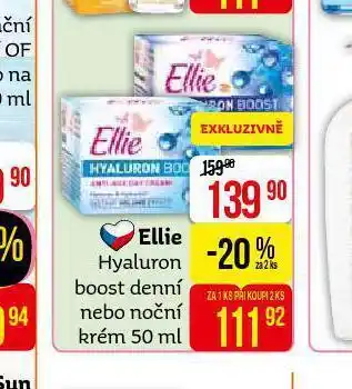 Teta Ellie hyaluron bost krém nabídka