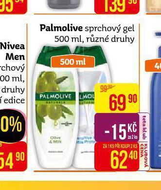 Teta Palmolive sprchový gel nabídka