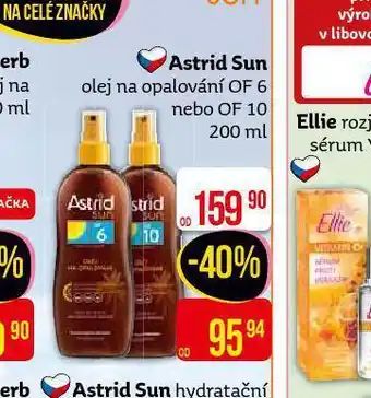 Teta Astrid sun olej na opalování of 6, of 10 nabídka