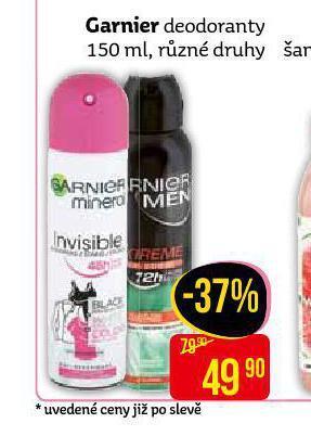 Teta Garnier deodorant nabídka