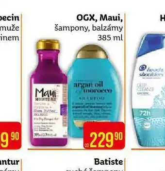 Teta Ocg, maui šampon, balzám nabídka