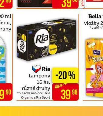 Teta Ria tampony nabídka