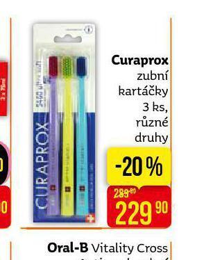 Teta Curaprox zubní kartáčky nabídka