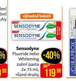 Teta Sensodyne zubní pasta nabídka