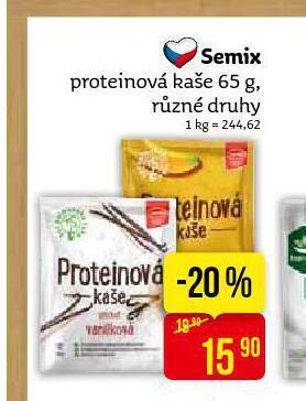 Teta Semix proteinová kaše nabídka