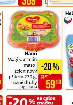 Teta Hami malý gurmán nabídka