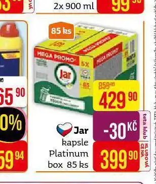 Teta Jar kapsle platinum box nabídka