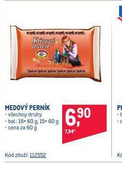 Makro Medový perník nabídka