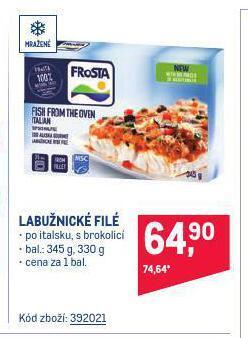 Makro Labužnické filé nabídka