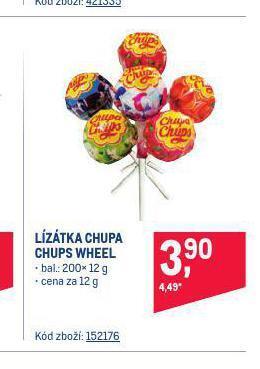 Makro Lízátka chupa chups nabídka