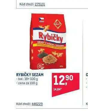 Rybičky sezam