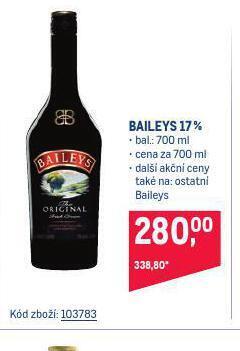 Makro Baileys nabídka