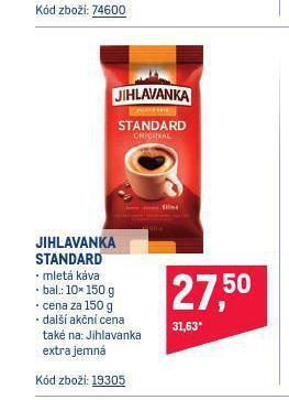 Makro Káva jihlavanka nabídka