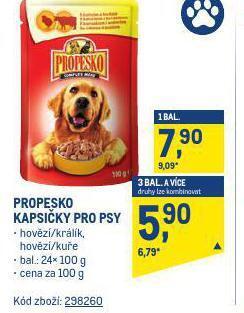 Makro Propesko kapsičky pro psy nabídka