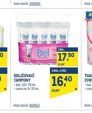 Makro Odličovací tampony nabídka