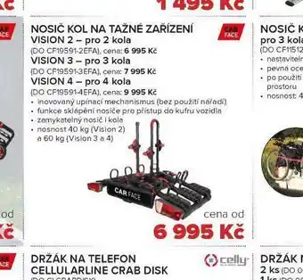 Auto Kelly Nosič kol na tažné zařízení 2 nabídka