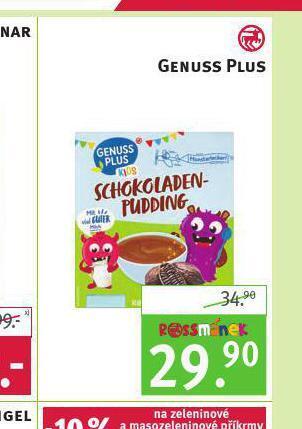 Rossmann Genuss plus nabídka