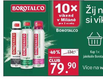 Rossmann Borotalco nabídka