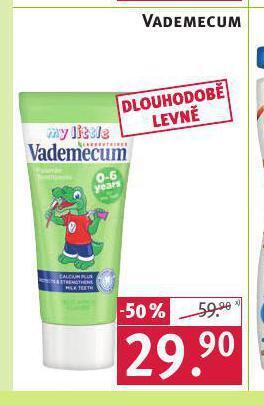 Rossmann Vademecum zubní pasta nabídka