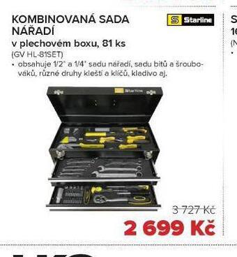 Auto Kelly Kombinovaná sada nářadí nabídka