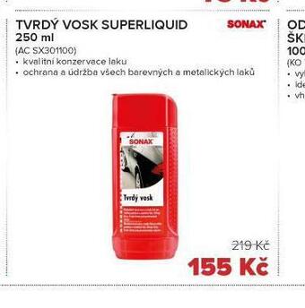 Auto Kelly Tvrdý vosk superliquid nabídka