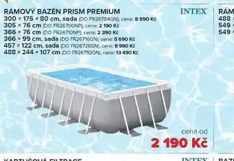 Auto Kelly Rámkvý bazén prism premium nabídka