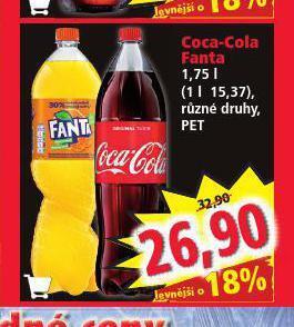 Norma Coca-cola nabídka