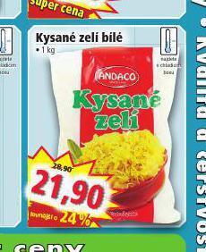 Norma Kysané zelí bílé nabídka