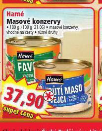 Norma Hamé masové konzervy nabídka