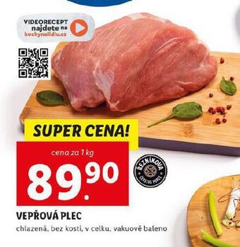 Lidl Vepřová plec nabídka
