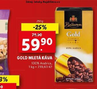 Lidl Káva gold nabídka
